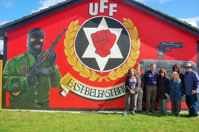 2 hours Belfast Original Drivers The Troubles Black Taxi Tour - Stop 2 at the Peace Wall: separation lines that turned permanent