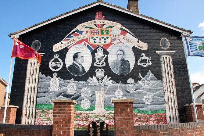 2 Hours Republican & Loyalist Mural Black Taxi Tour from Belfast - Peace Wall at the end: signing your name on reconciliation’s physical divider