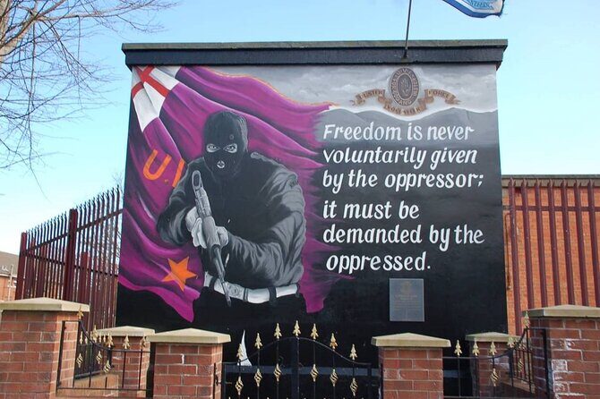 2 Hours Republican & Loyalist Mural Black Taxi Tour from Belfast - Price and value: what you’re paying for at $103.06