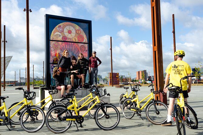 Belfast Bike Tours - Botanical Gardens, Palm House, Ulster Museum, and the sculpture trail