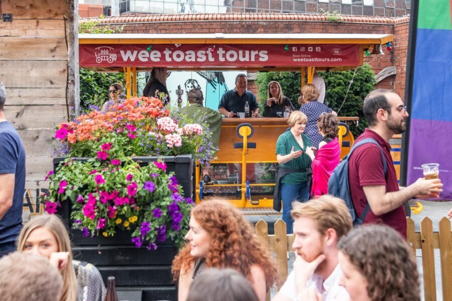 Belfast: City Centre Beer Bike Tour - Timing, fitness, and the minimum of 7 people