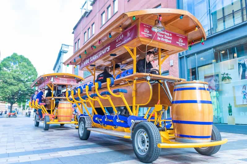 Belfast: City Centre Beer Bike Tour - Price and value: $30 for an hour with BYOB control