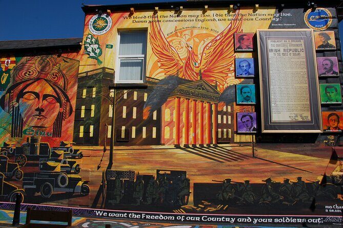 Belfast Famous Black Taxi Tour Political Murals & Peace Wall 2 Hr - Key things to know before you go