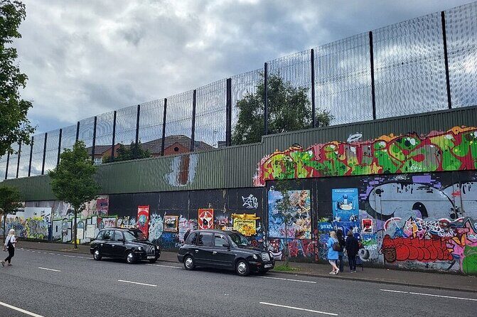 Belfast history of terror & mural 1 hr express private taxi tour - Divis Flats and Divis Street: When the Military Era Shows Up in Brick