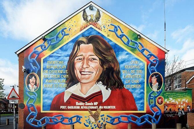 Belfast Political Tour-Conflicting Stories Walking Tour - Falls Side (Nationalist) Stops: International Wall, Bobby Sands, D Company, Bombay Street