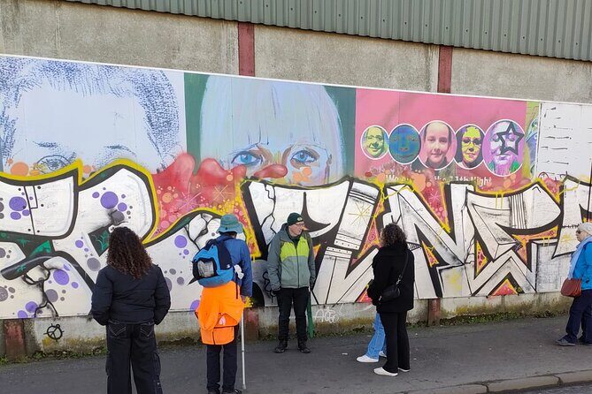 Belfast Troubles Tour: Walls and Bridges - Dan George’s Big Fish and the pause before the harder streets