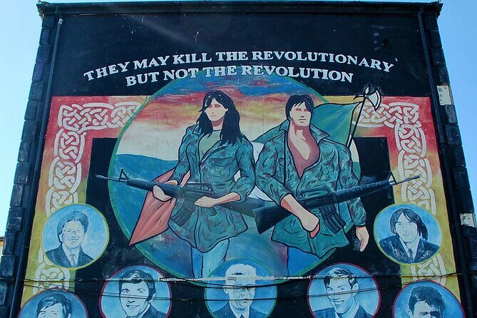 Express Terror and Peace 90 min Private Belfast Cab /Taxi Tour - The Peace Wall: how 1969 changed the city’s walls forever