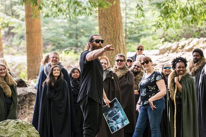 From Belfast: Game of Thrones Winterfell Locations Trek - Inch Abbey: Stark Props and a Quick King-in-the-North Photo Stop
