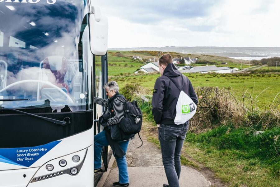 From Belfast: Giant's Causeway Full-Day Guided Trip - Dunluce Castle ruins: dramatic cliff energy, brief but memorable