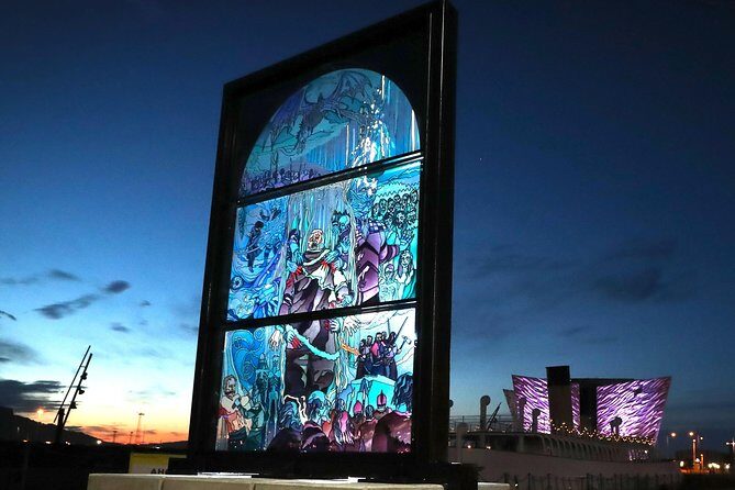 Glass of Thrones Walking Trail - Timing and weather: when the stained glass looks best