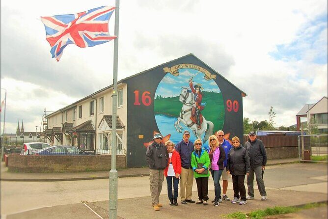 History of Belfast conflict and terror 1 hour black taxi tour - Bobby Sands murals: Republican memory and competing narratives