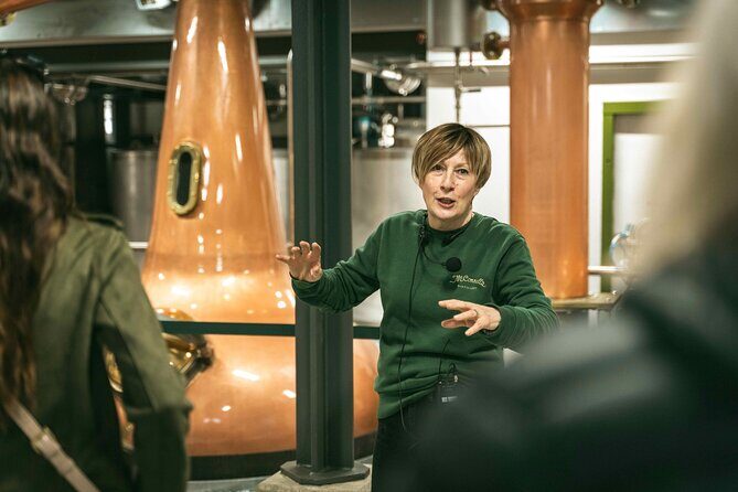 McConnell's Distillery Experience with Tasting - Where the experience ends: shop, café, and the licensed bar next door