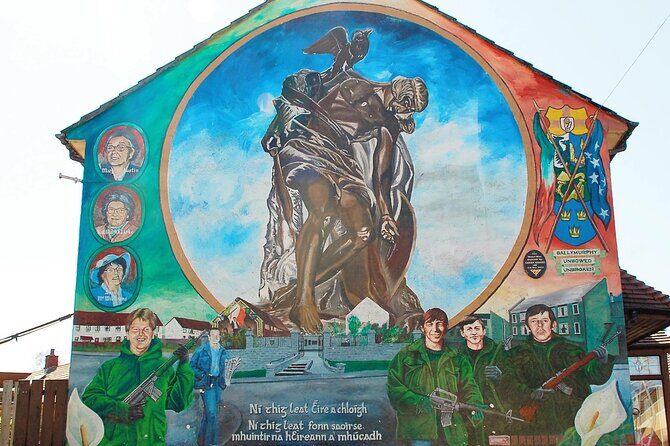 Original Private Belfast Troubles and Peace Cab/Taxi Tour 2 Hours - Divis Street’s international mural wall: global causes on a local street