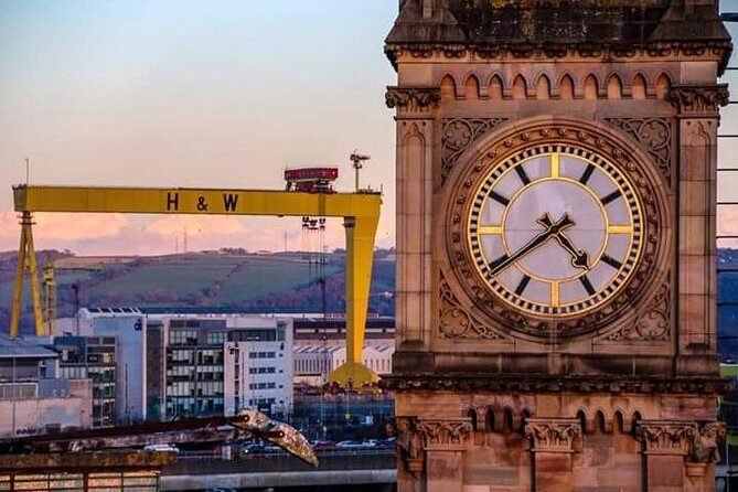 Private Belfast Explore Like a Local - RISE, Albert Memorial Clock Tower, and Belfast’s “you can’t miss this” skyline