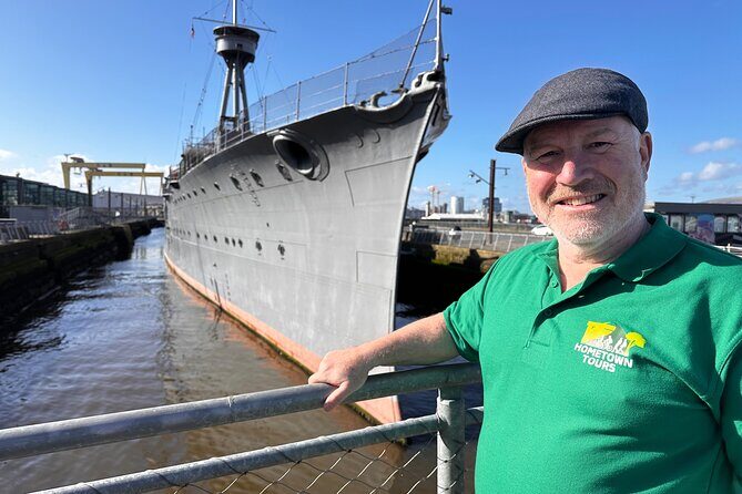 Titanic Maritime Walking Tour - Standing on the slipways where Titanic and Olympic were built