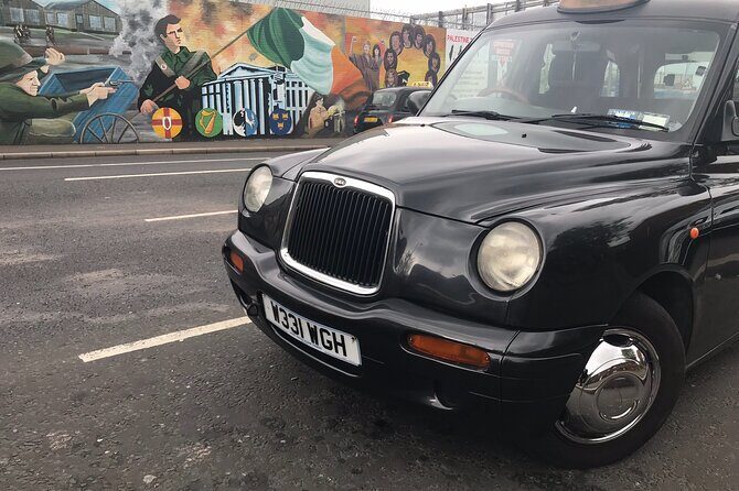 World Famous Belfast City Centre Black Cab/Taxi Tour 2 Hours - Divis Flats, Falls Road Side Streets, and the Army Base Story